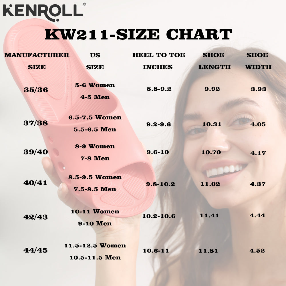 KW211 size chart